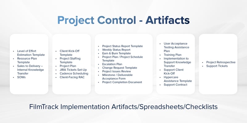 Project Control Artifacts